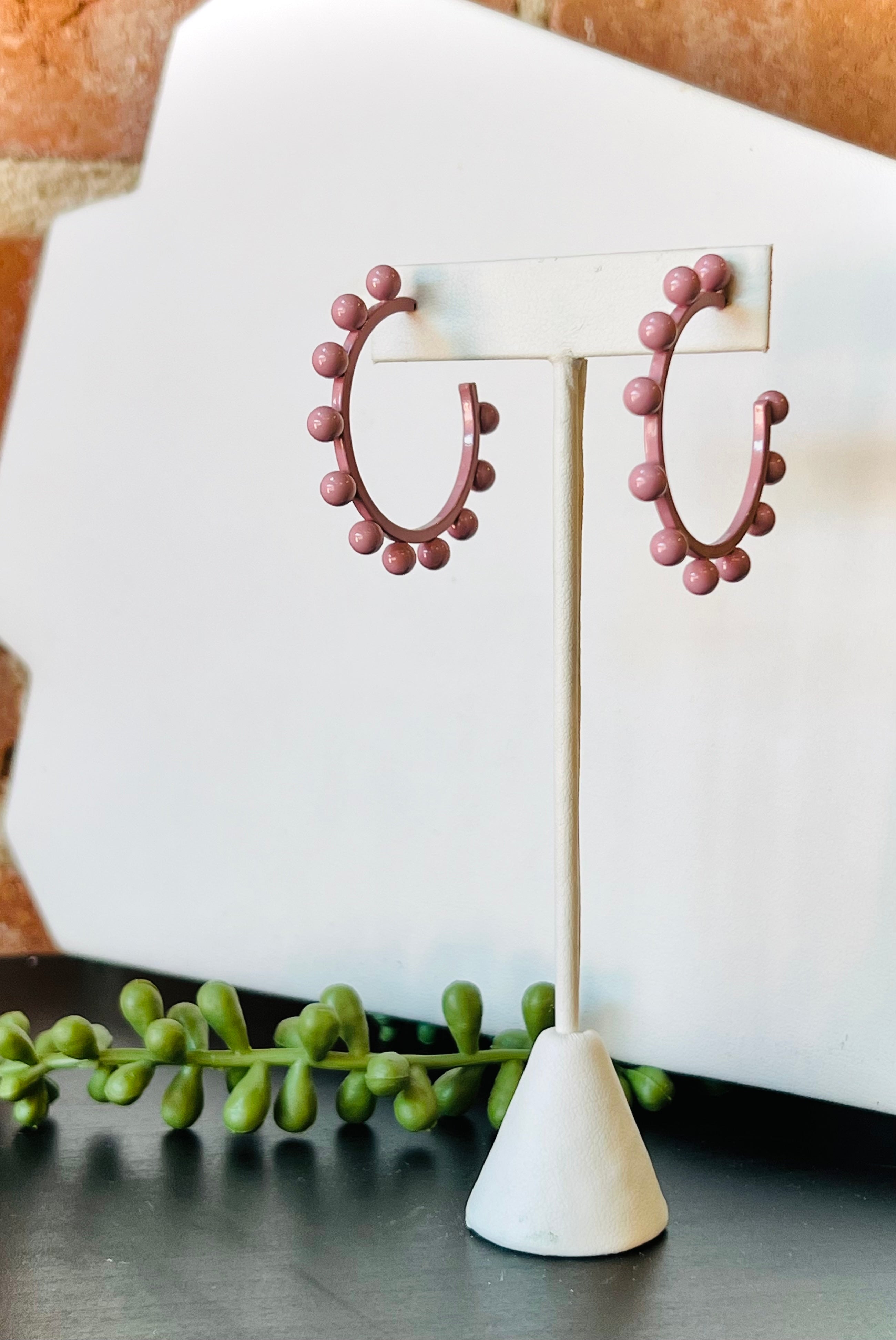 Poppy Hoops