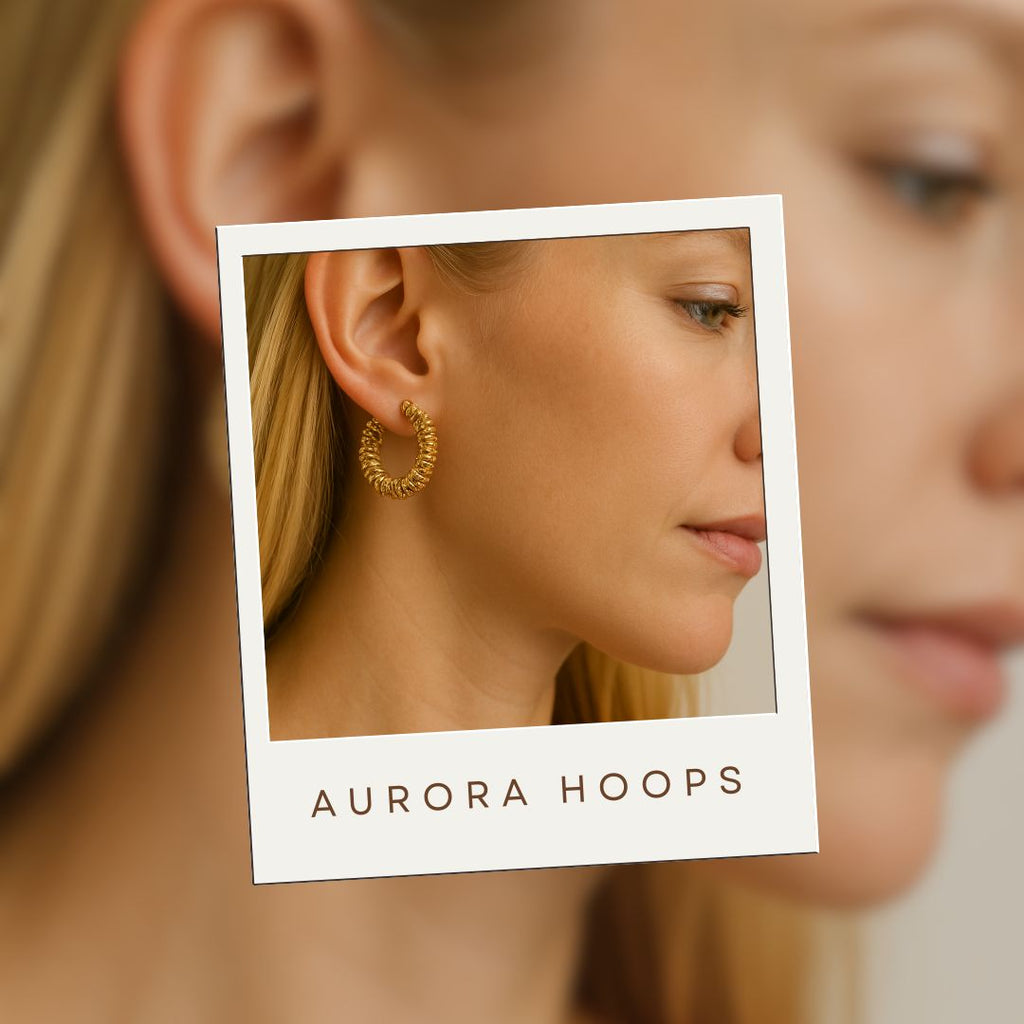 Aurora Hoops (Gold)