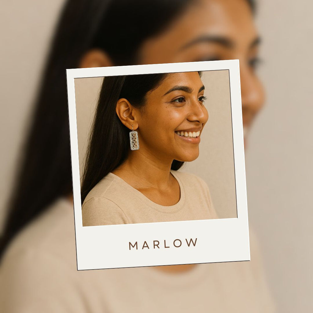 Marlow Earrings (Silver/Gold)