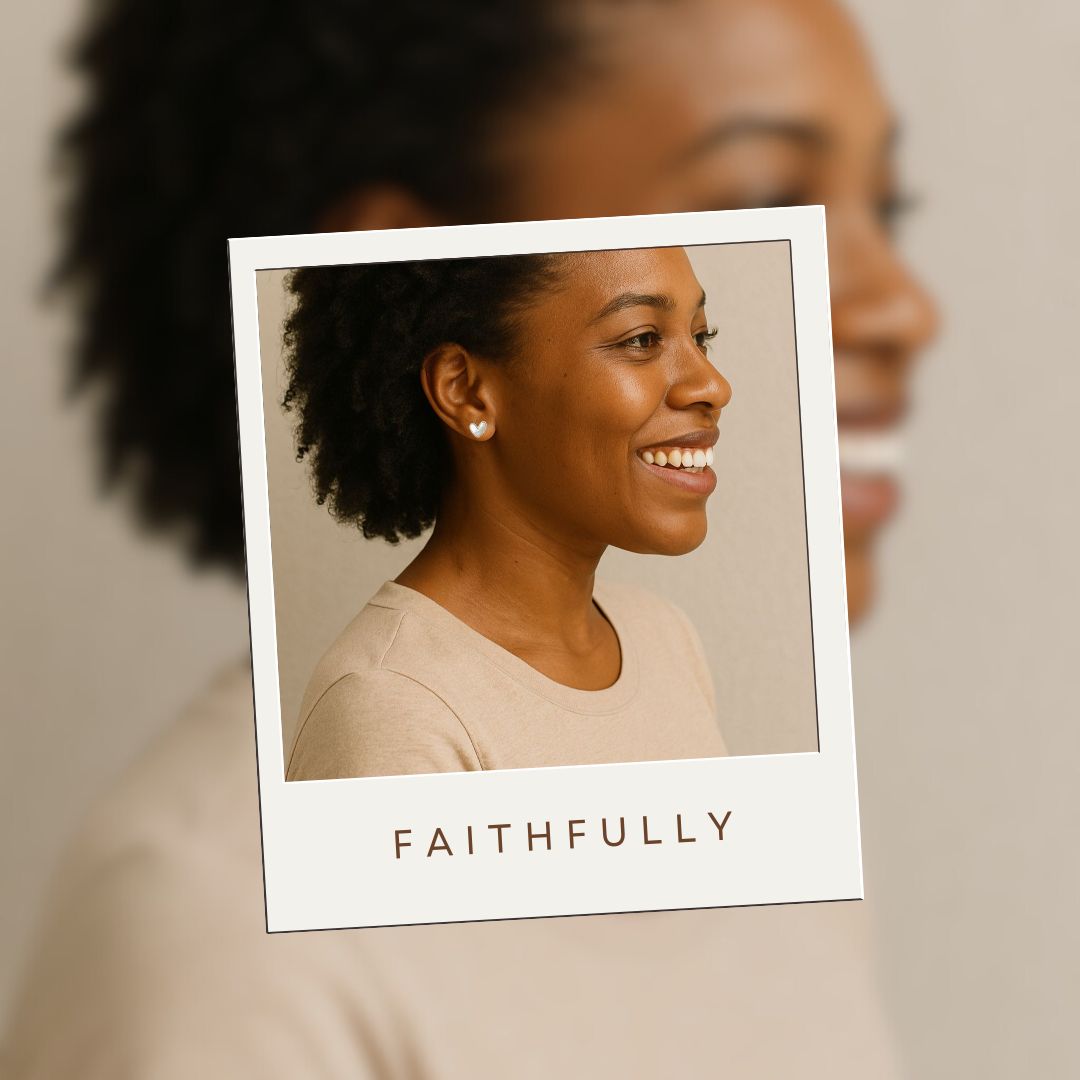 Faithfully Studs (Silver)