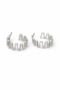 Azoria Hoops (Brushed Silver)