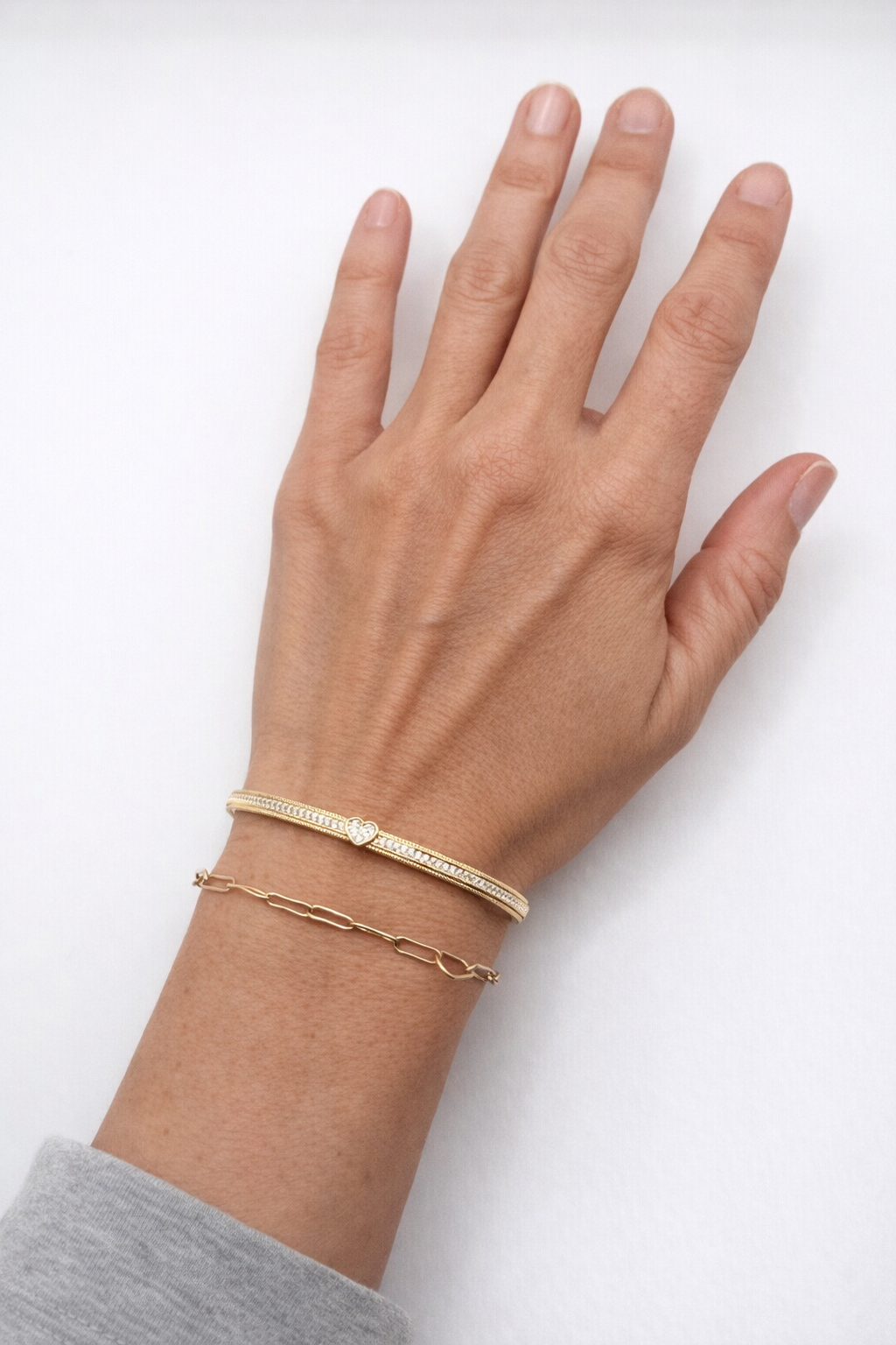 Nicole Heart Bracelet