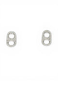 Bottle Cap Studs (Silver)
