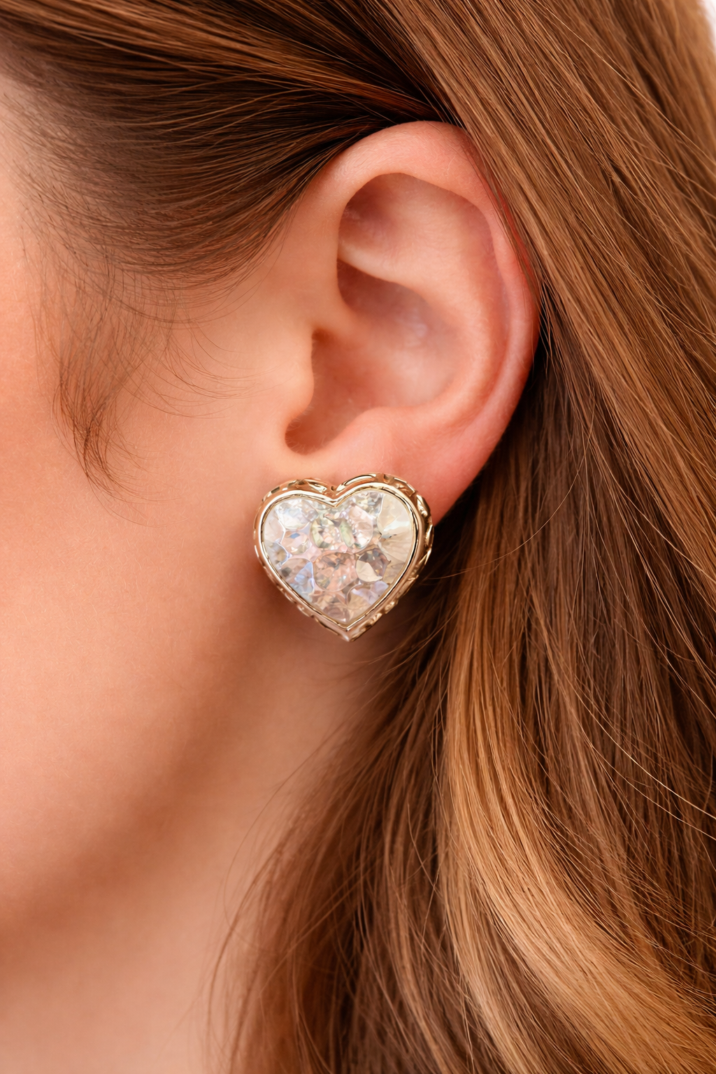 Hattie Clip-On Studs (Silver)