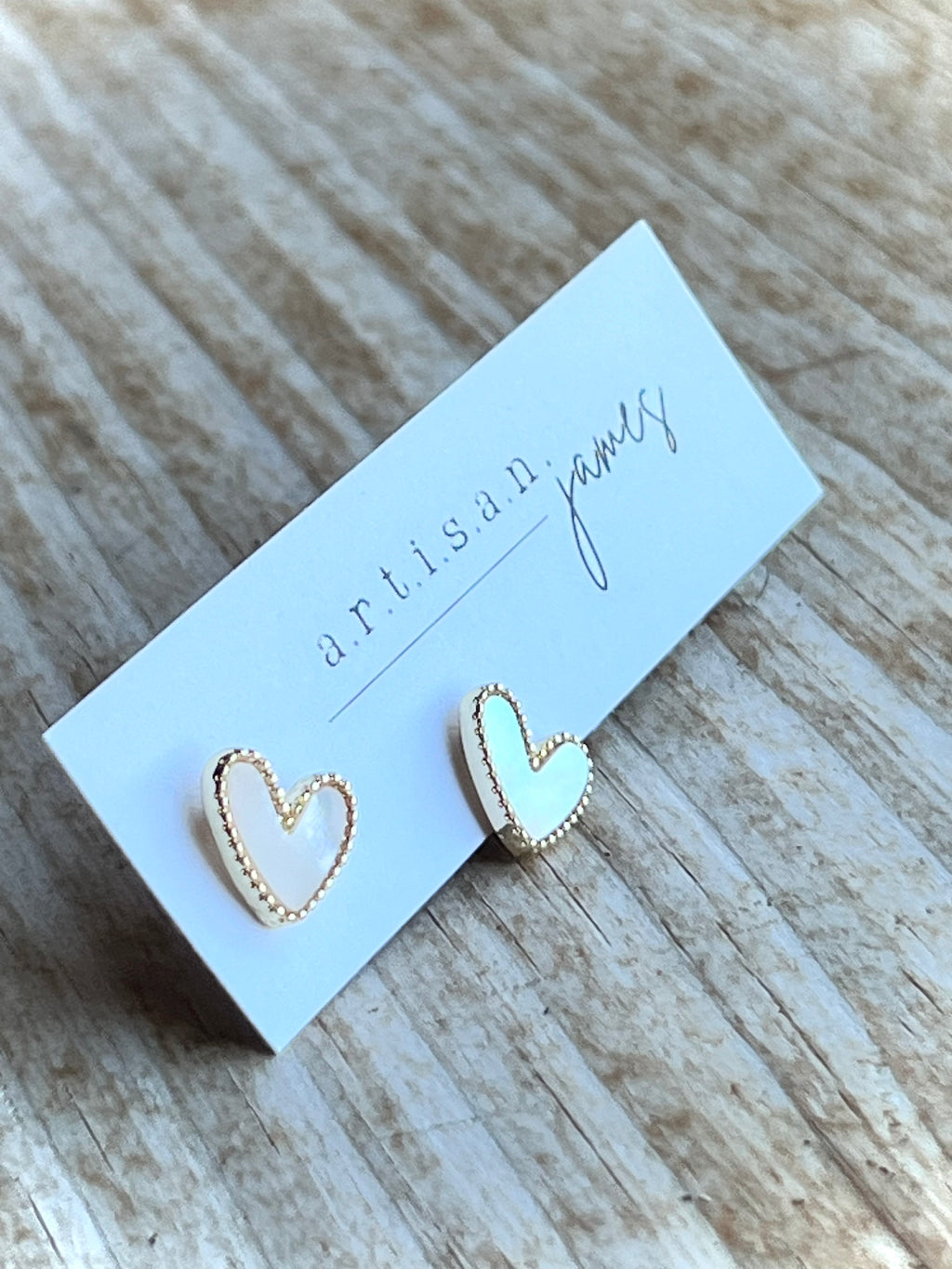 Faithfully Studs (Gold)