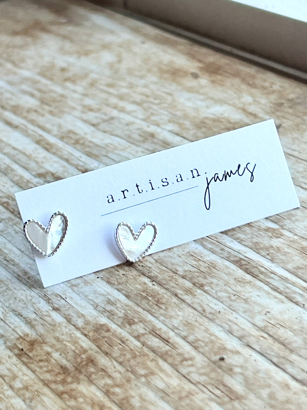 Faithfully Studs (Silver)