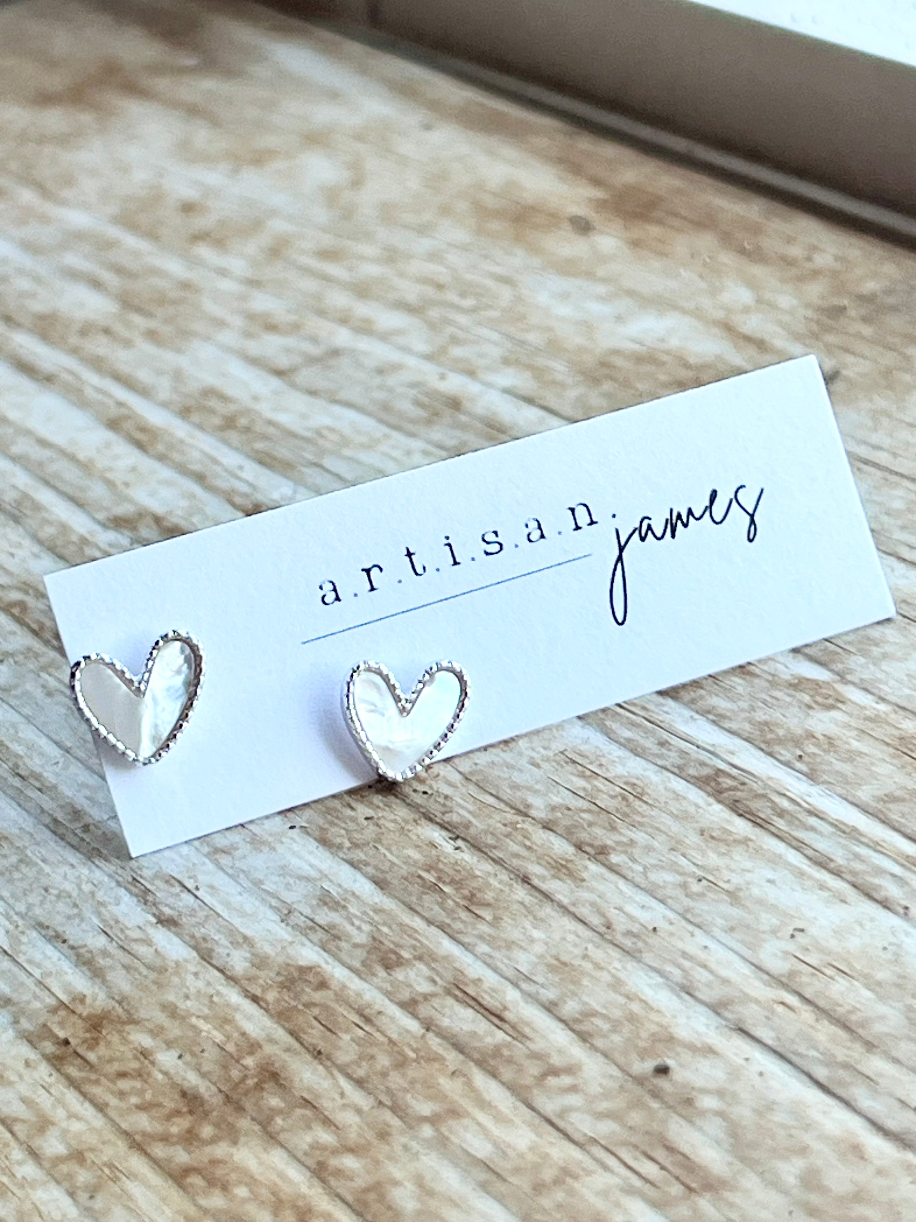 Faithfully Studs (Silver)