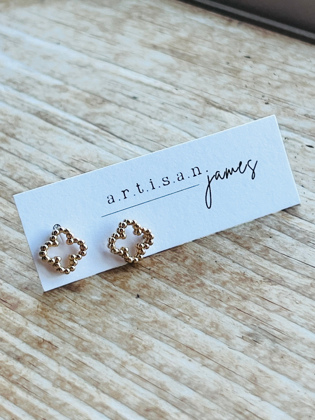 Time After Time Studs (Gold)
