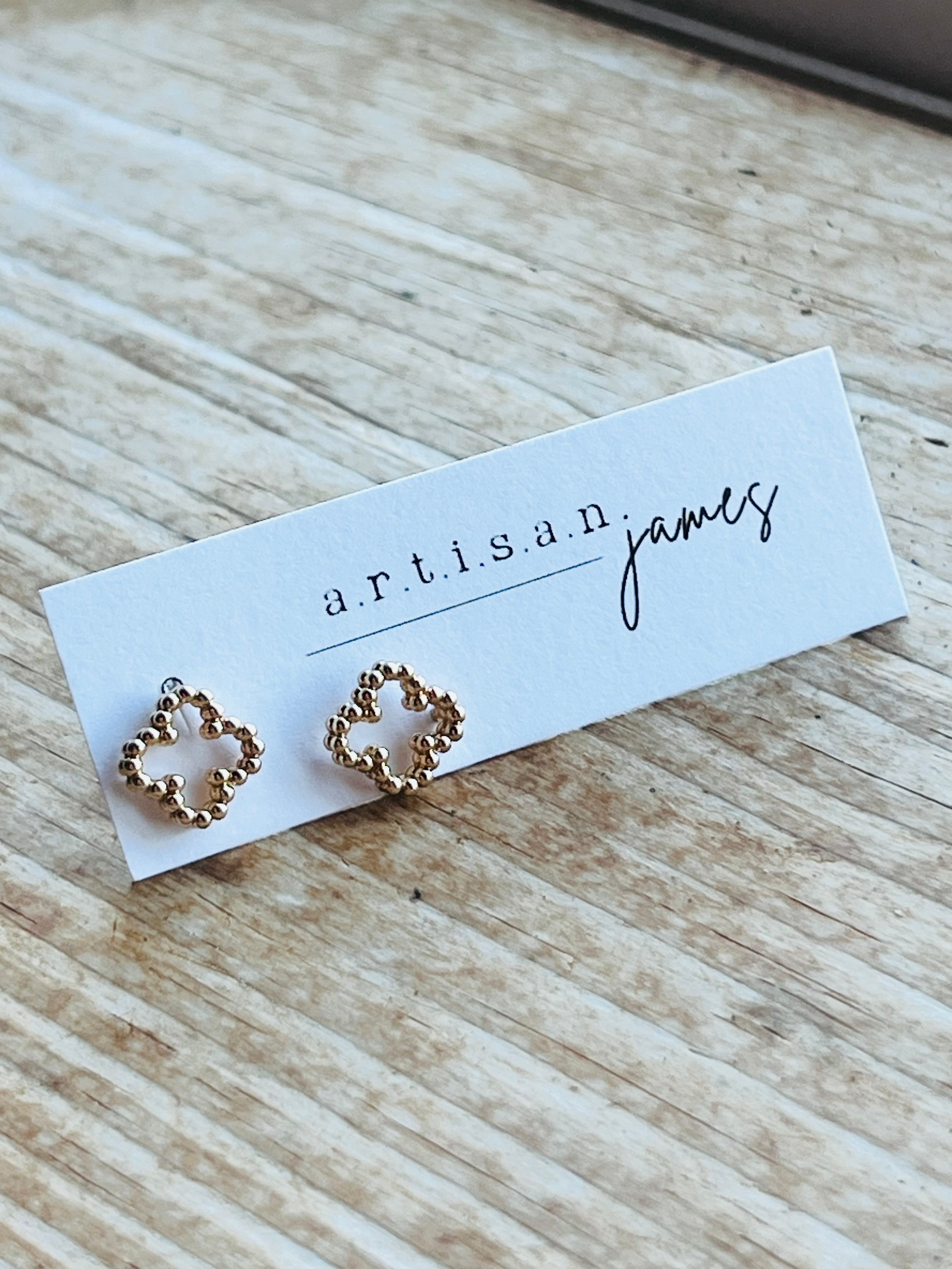 Time After Time Studs (Gold)