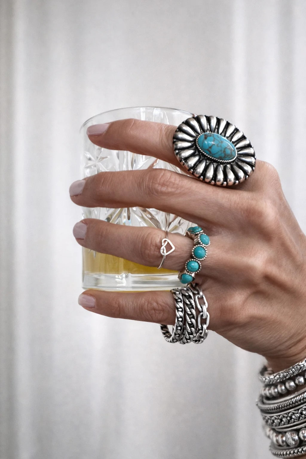 Silver Mesa Ring (adjustable)