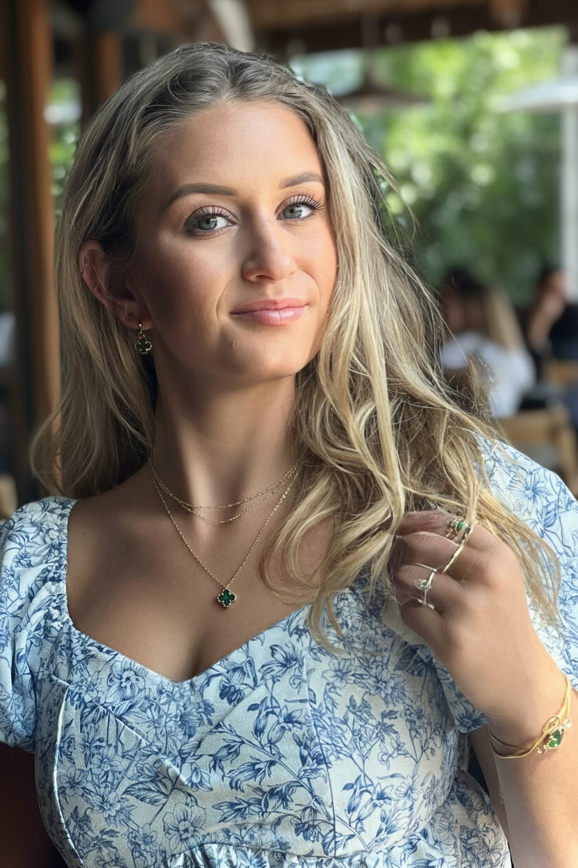 Galway Girl Necklace (Emerald)