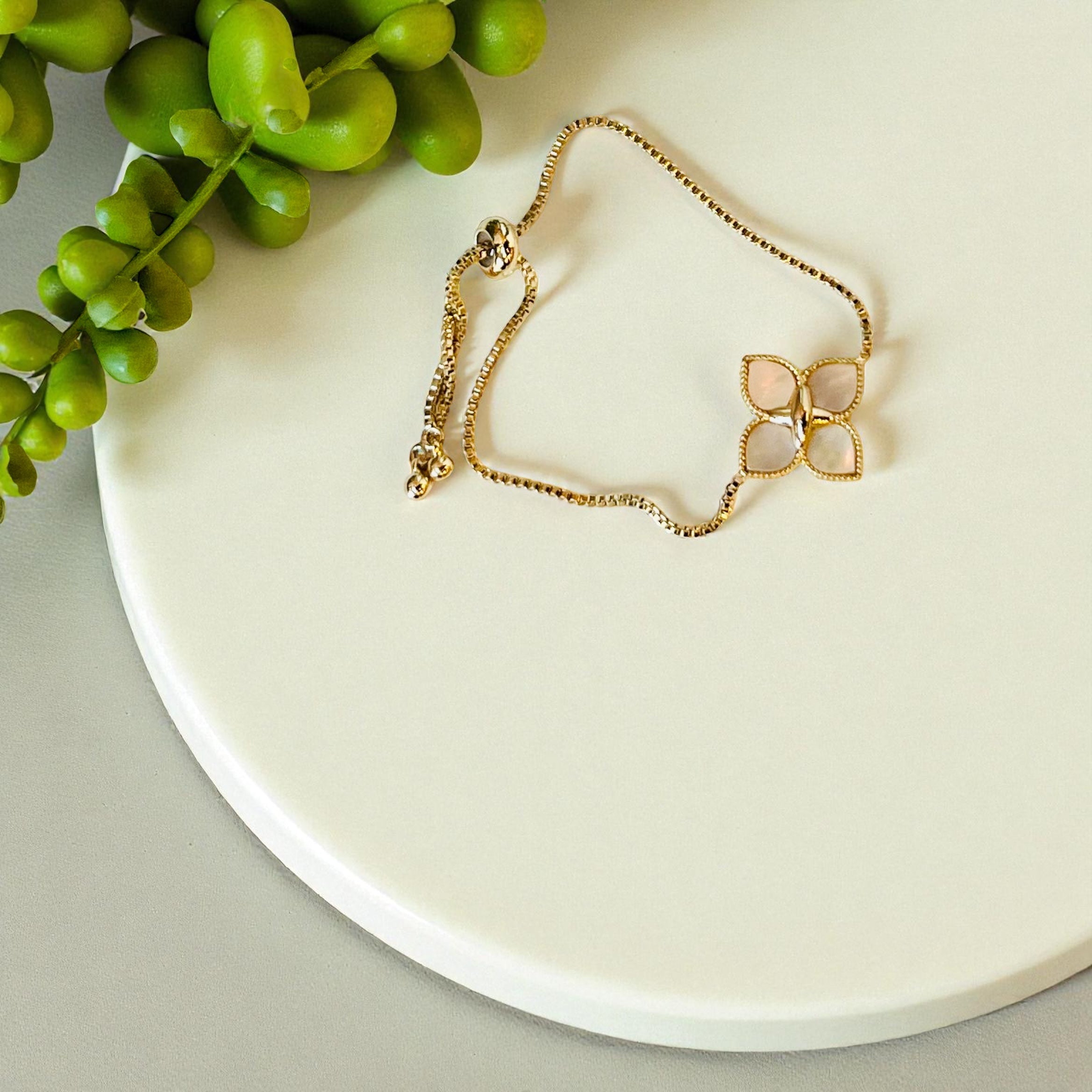 Savannah Clover Bracelet (Gold)