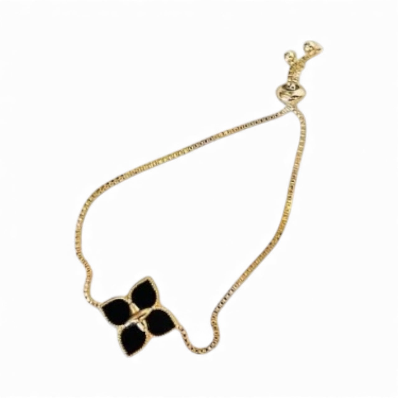 Savannah Clover Bracelet (Black)