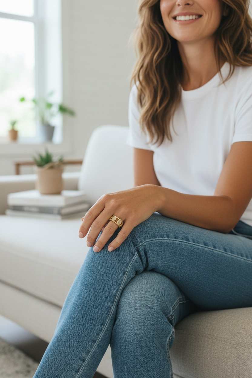 Lyra Halo Ring (Size 8.5)