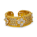 Imperial Snowfall Ring (Adjustable)