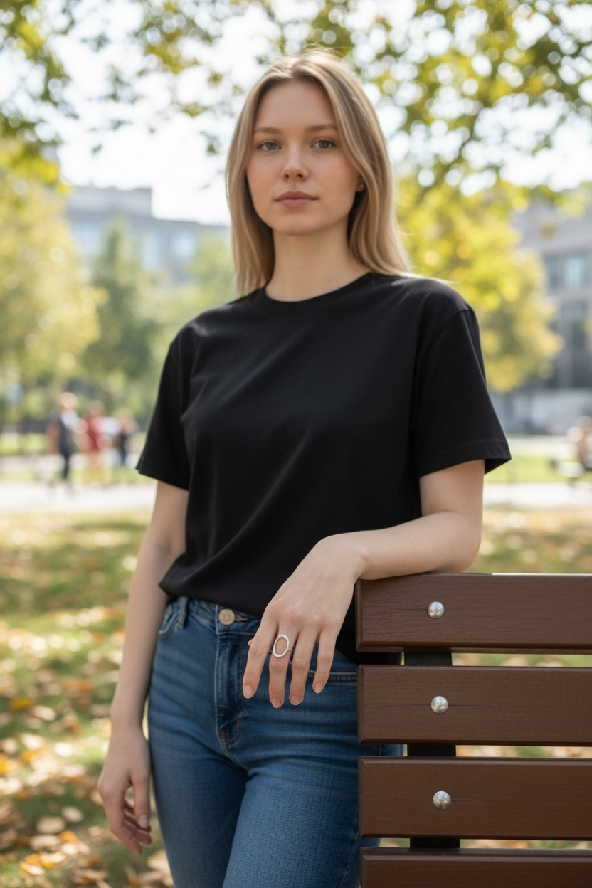 Celtic Horizon Ring (Silver, Adjustable)