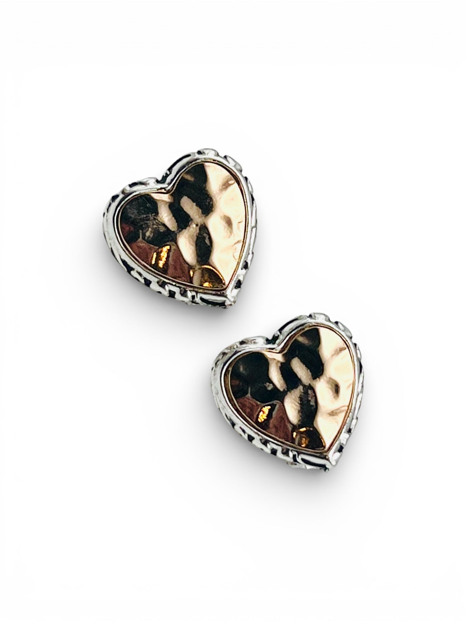 Hattie Clip-On Studs (Two-Toned)