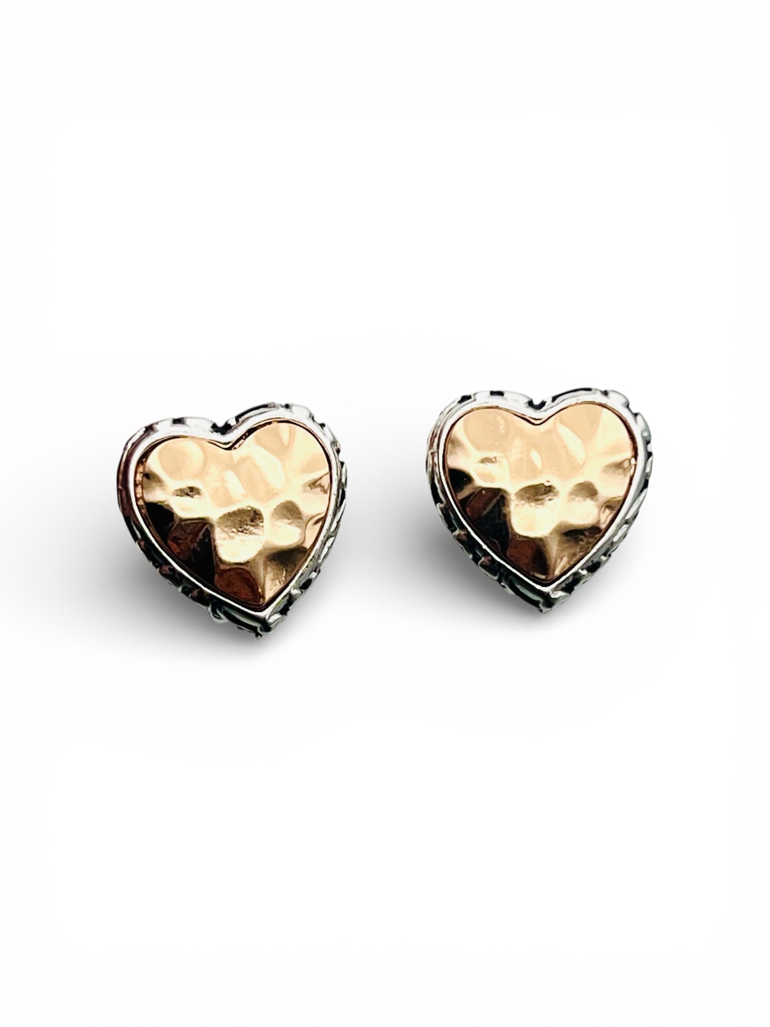 Hattie Clip-On Studs (Two-Toned)