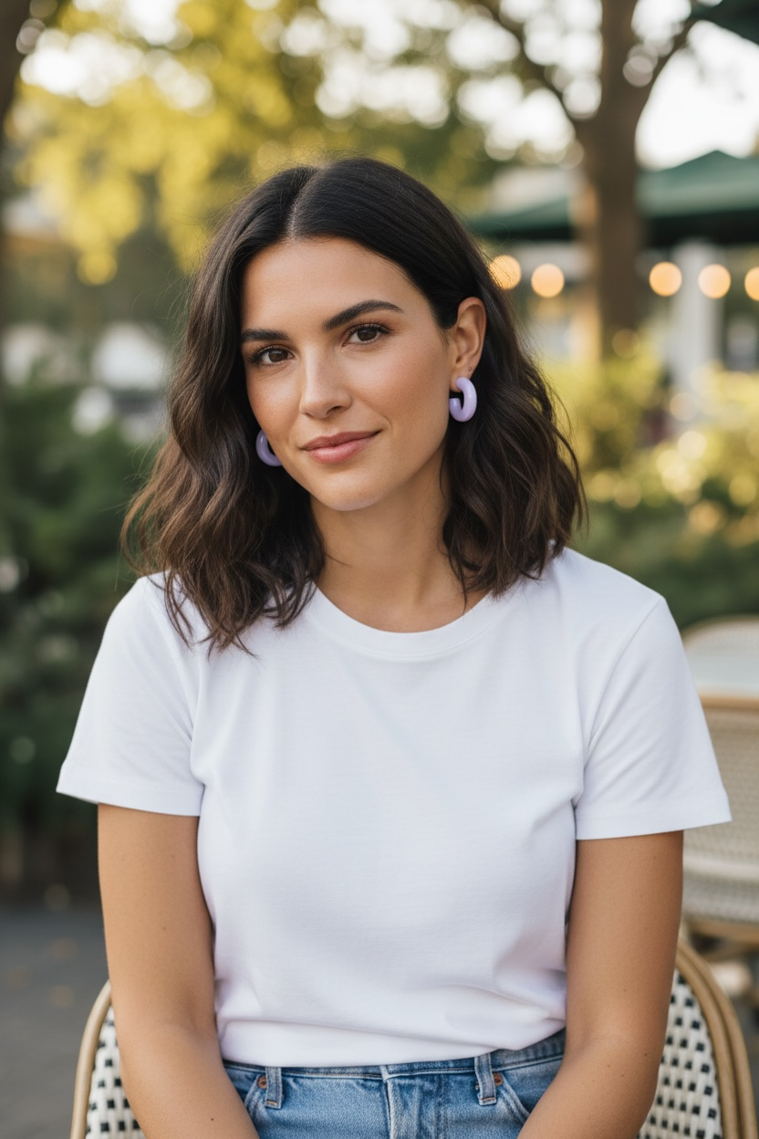 Spring Whisper Hoops