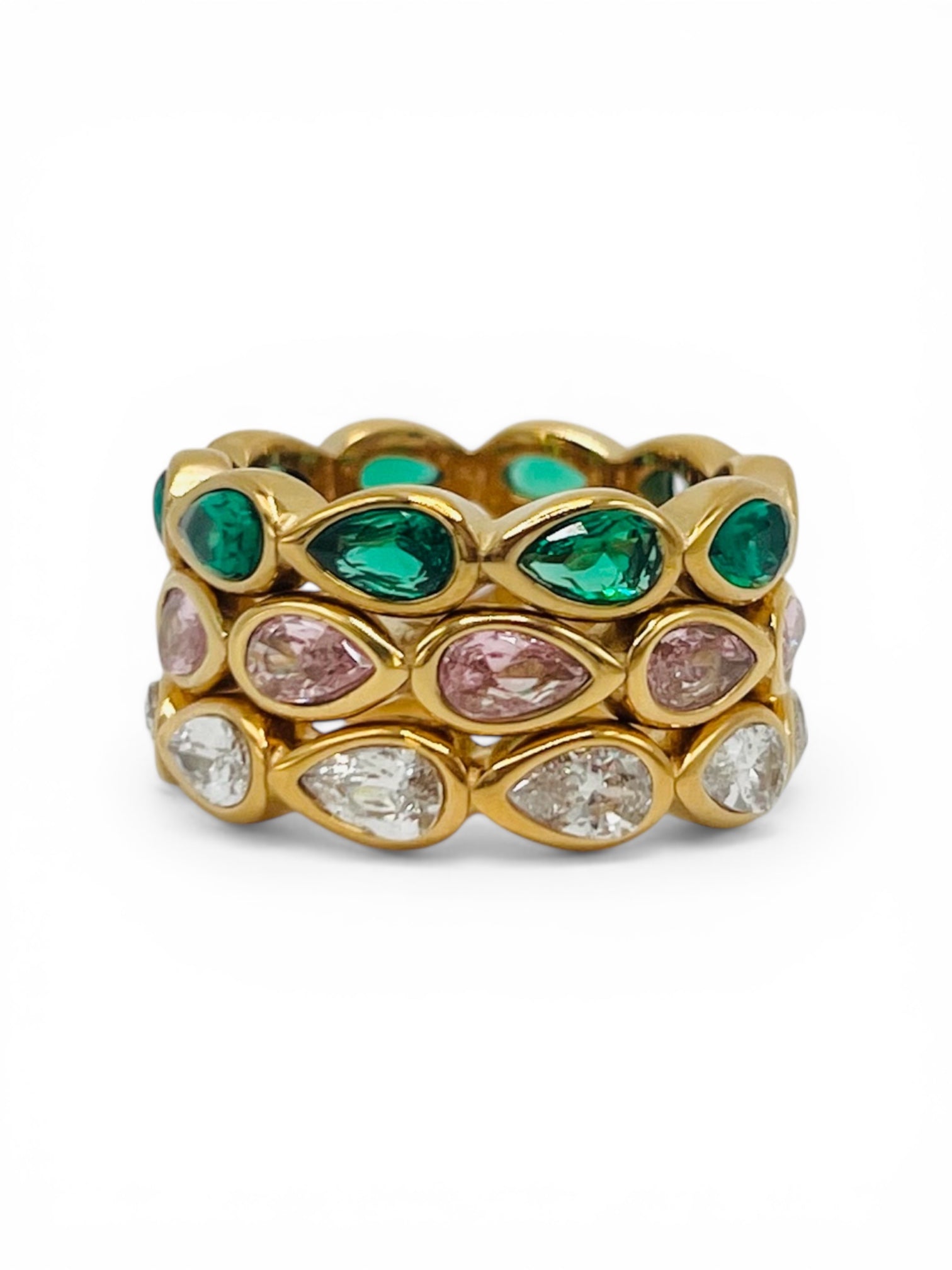 YaYa Ring (Emerald, Size 8)