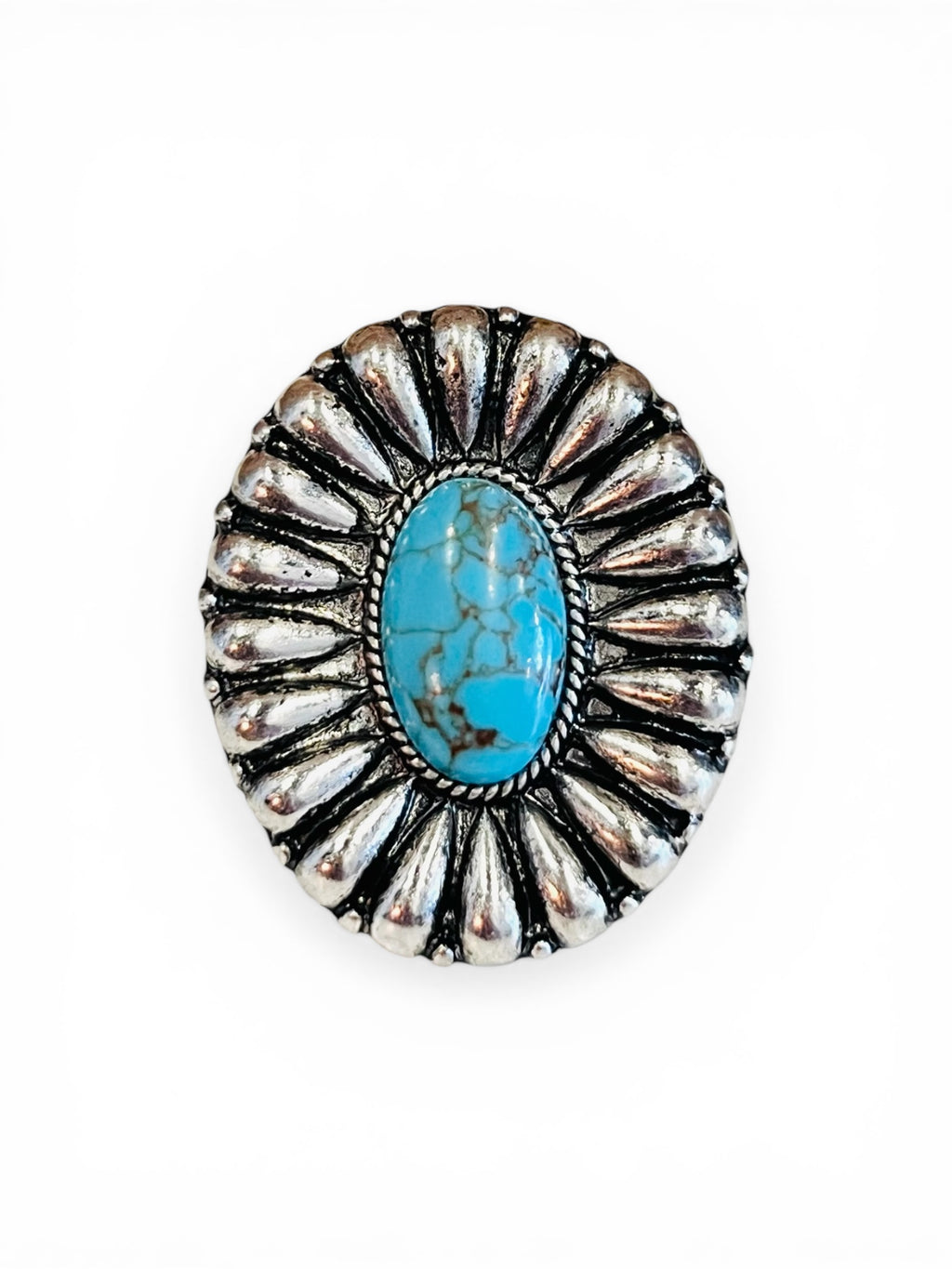 Silver Mesa Ring (adjustable)