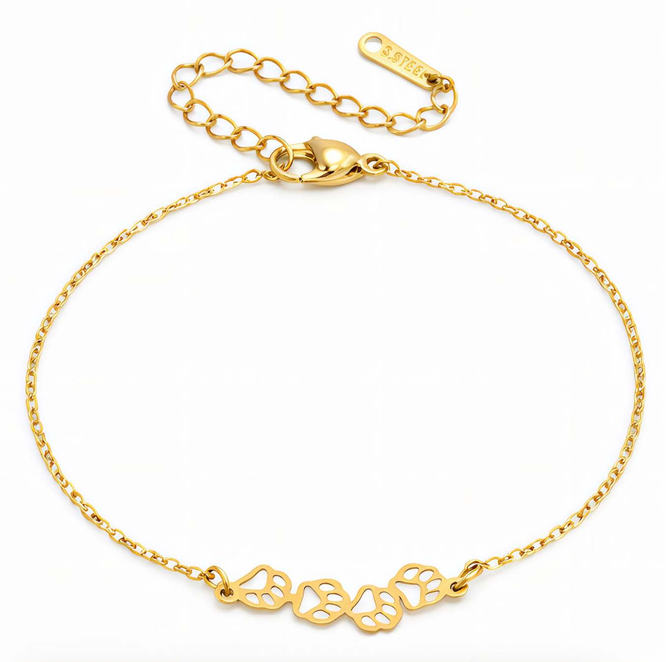 Cat on a Hot Tin Roof Bracelet (Gold)