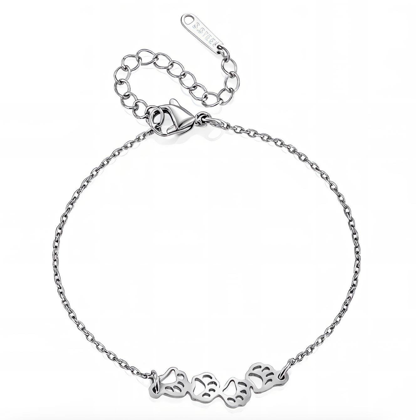 Cat on a Hot Tin Roof Bracelet (Silver)