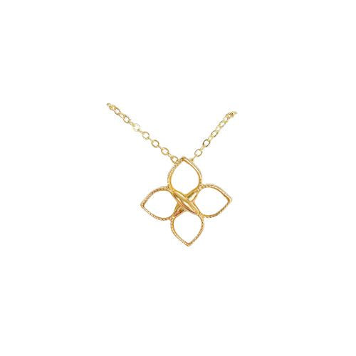 Savannah Clover Necklace (Gold)